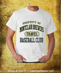 Montclair Brewers T-Shirt Design Zoom